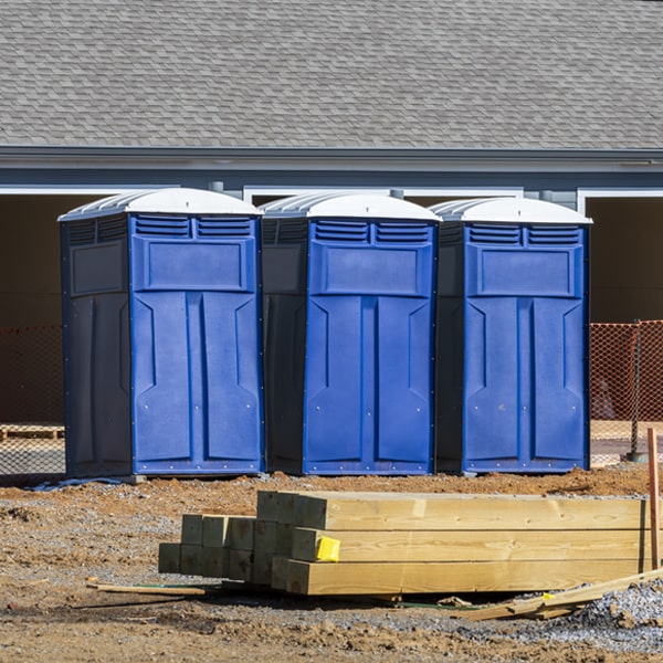 are there any restrictions on what items can be disposed of in the porta potties in New Harmony Indiana